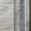 Turkish rug with frame Silvia 40984A gray size 400*500
