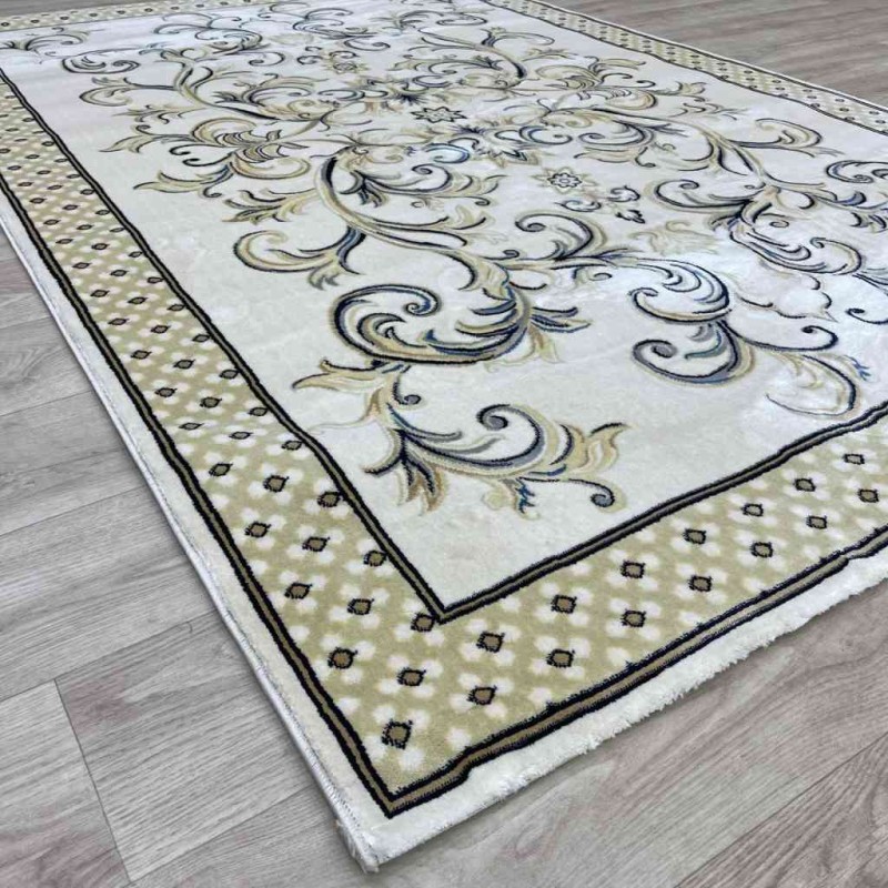 Turkish Tabriz Oriental Carpet G0001 Cream Size 250*350
