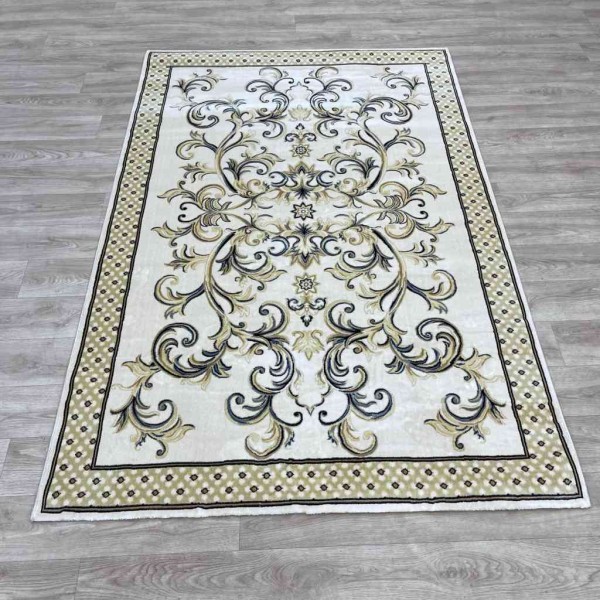 Turkish Tabriz Oriental Carpet G0001 Cream Size 250*350