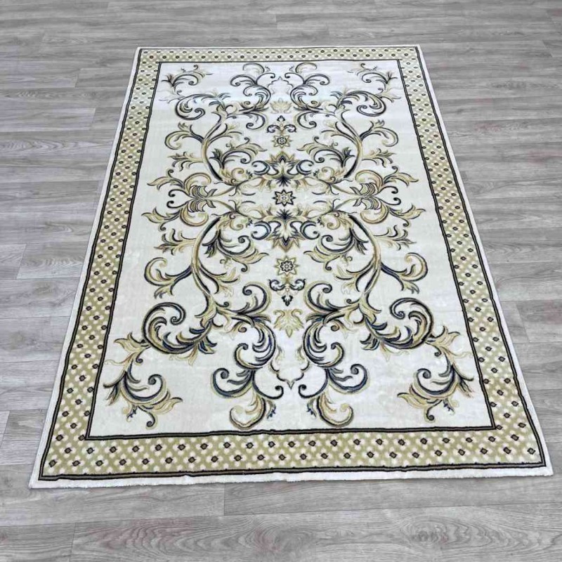 Turkish Tabriz Oriental Carpet G0001 Cream Size 250*350