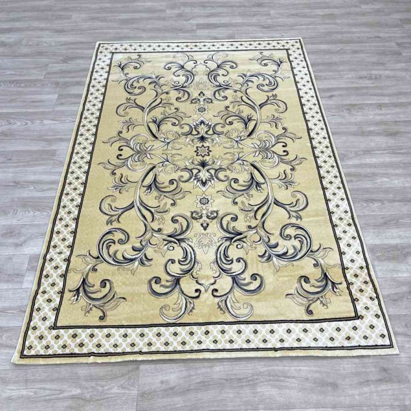 سجاد شرقي تبريز تركي G0001 ذهبي مقاس 150*220