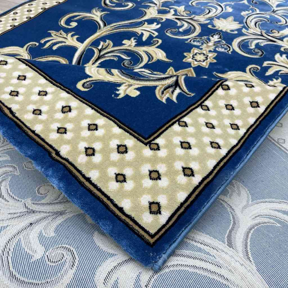 سجاد شرقي تبريز تركي G0001 كحلي فاتح مقاس 300*400