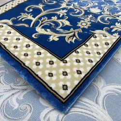 سجاد شرقي تبريز تركي G0001 كحلي فاتح مقاس 300*400