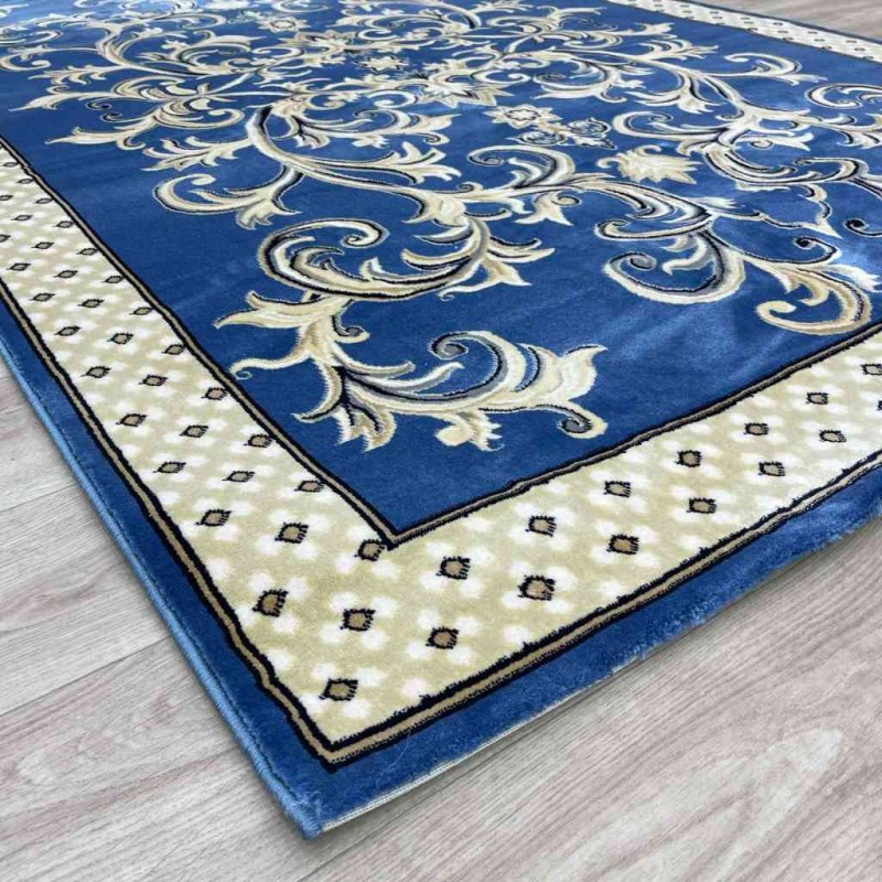 سجاد شرقي تبريز تركي G0001 كحلي فاتح مقاس 100*300