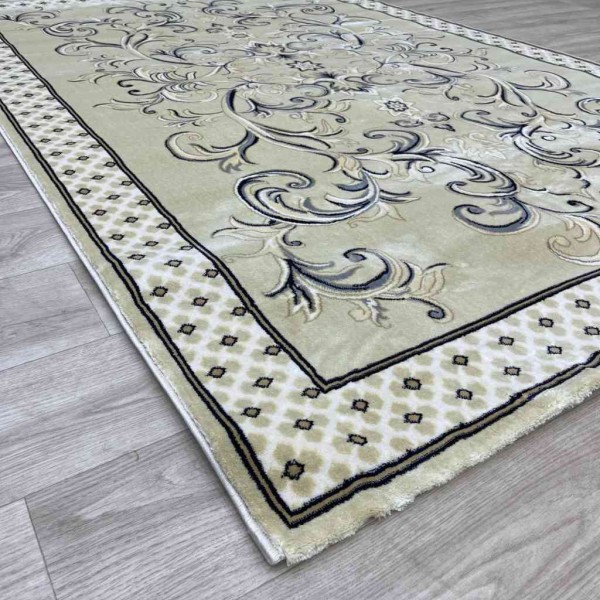 Turkish Tabriz Oriental Carpet G0001 Vizon Size 80*150
