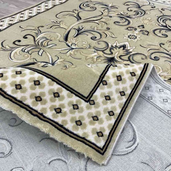 Turkish Tabriz Oriental Carpet G0001 Vizon Size 80*150