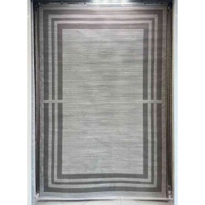 سجاد تركي الاطار برواز تالين رصاصي غامق مقاس 50*80