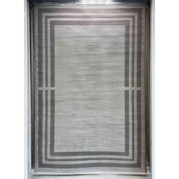 سجاد تركي الاطار برواز تالين رصاصي غامق مقاس 50*80