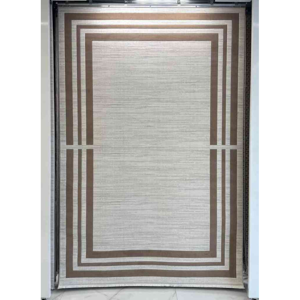 سجاد تركي الاطار برواز تالين بني مقاس 50*80