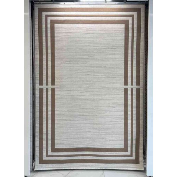 Turkish carpet frame Talin brown frame size 80*150