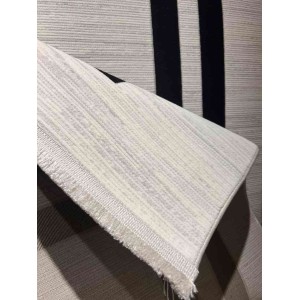 سجاد تركي برواز مودرن طيف BT476 كريم اسود مقاس 200*300
