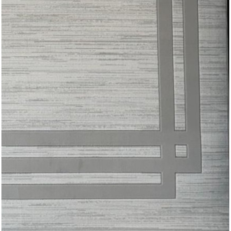 سجاد تركي برواز مودرن طيف BT476 كريم رصاصي مقاس 250*350