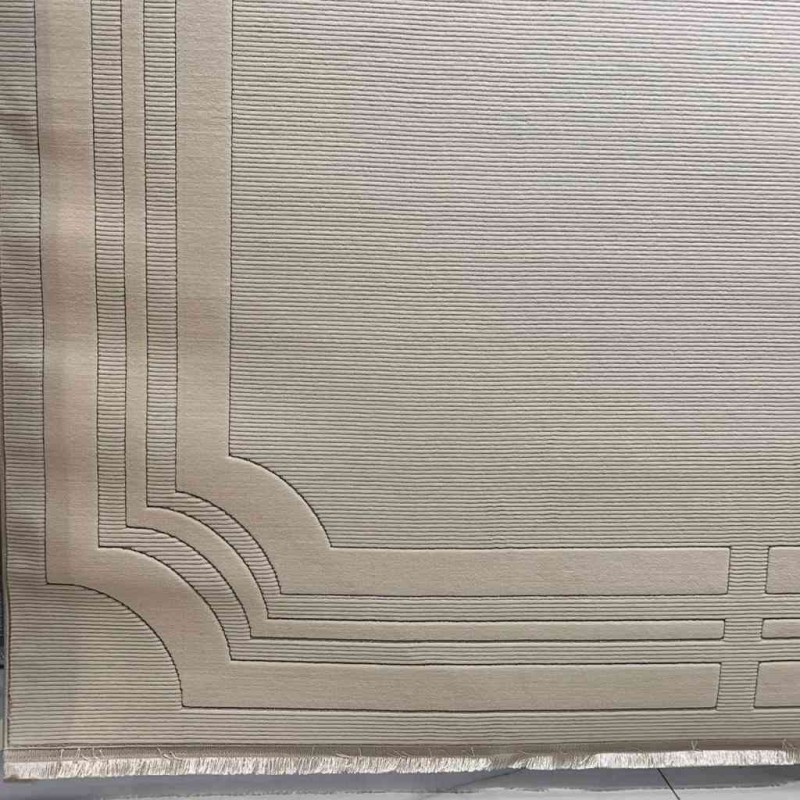 سجاد تركي برواز مودرن سراي BT485 كريم مقاس 150*220