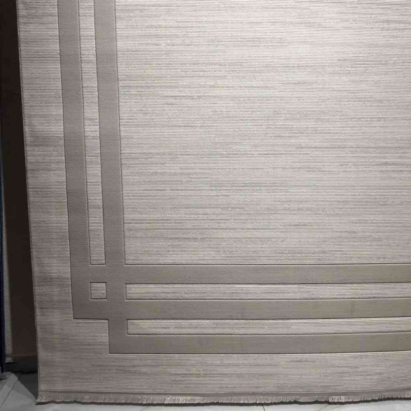 سجاد تركي برواز مودرن طيف BT476 كريم بيج مقاس 200*300