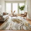 Turkish rugs Kuwaiti Hafar TIGER F0847A GREEN size 300*400