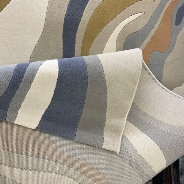 Turkish rugs Kuwaiti Hafar TIGER F0847A GRAY size 100*400
