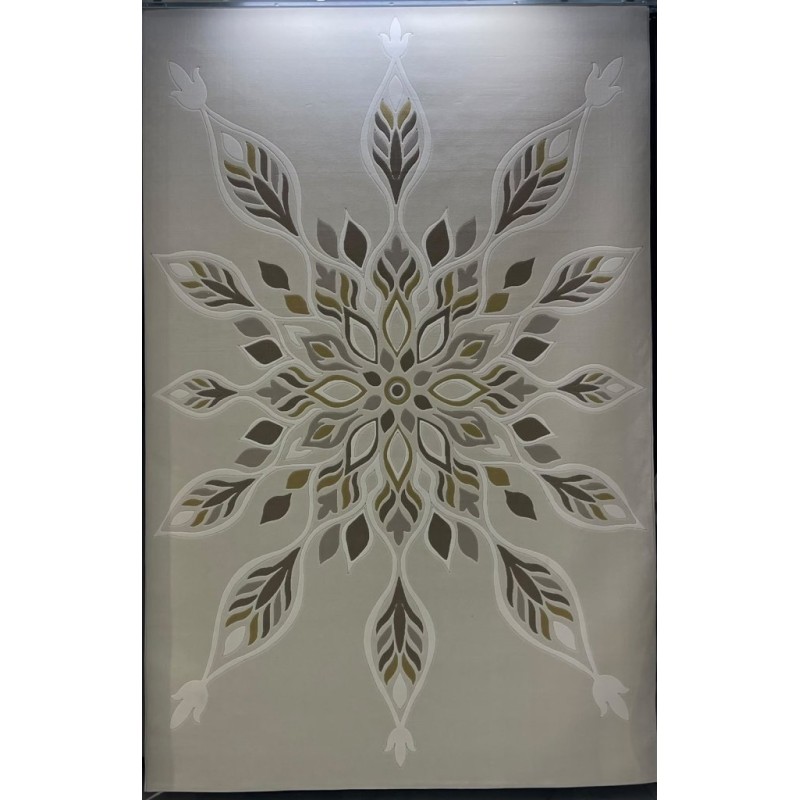 سجاد تركي لافندر N0595A بيج مقاس 150*150