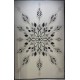 سجاد تركي لافندر N0595A اسود دائري مقاس 200*200