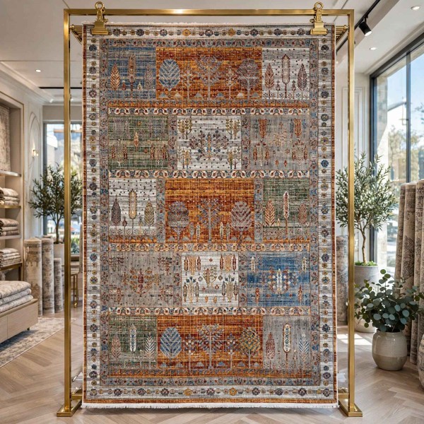 Turkish Bohemian VENİCE Rug 43242A MULTI Size 250*350