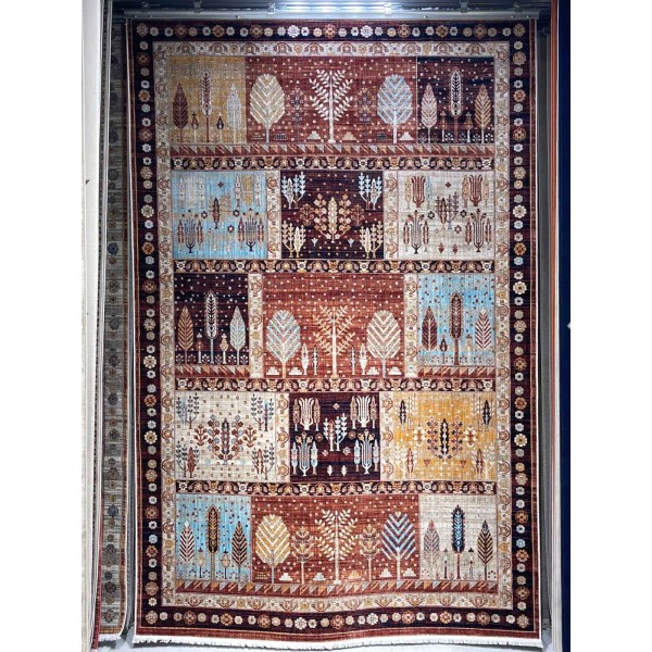 Turkish Bohemian VENİCE Rug 43242A NAVY RED Size 250*350