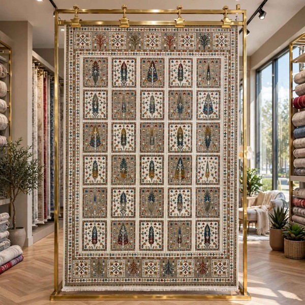 Turkish Bohemian VENİCE Rug 43548A MULTI Size 250*350