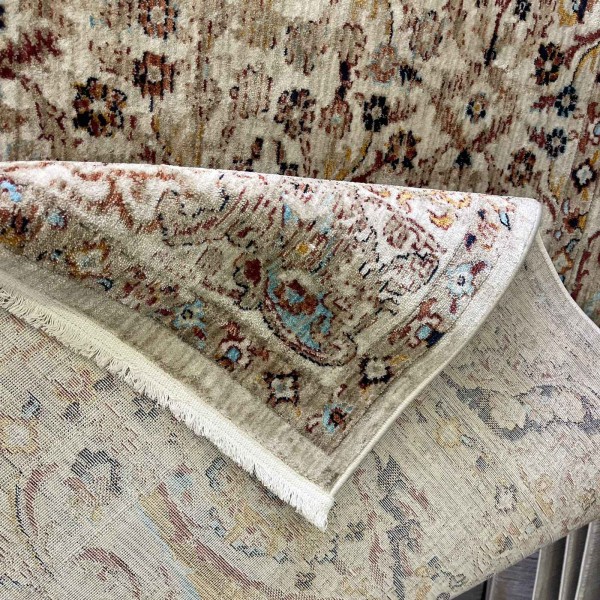 Turkish Bohemian VENİCE Rug 43265D CREAM Size 250*350