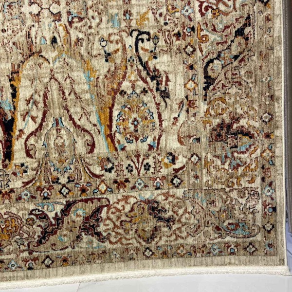 Turkish Bohemian VENİCE Rug 43265D CREAM Size 250*350