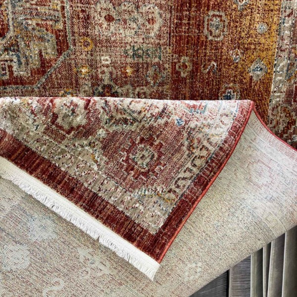 سجاد بوهيمي فينيسيا تركي  43267C احمر مقاس 250*350 سم