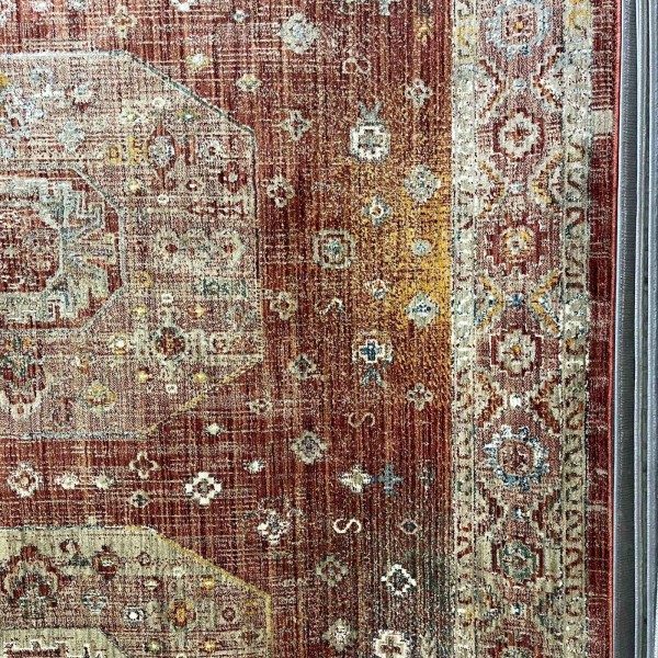 سجاد بوهيمي فينيسيا تركي  43267C احمر مقاس 250*350 سم