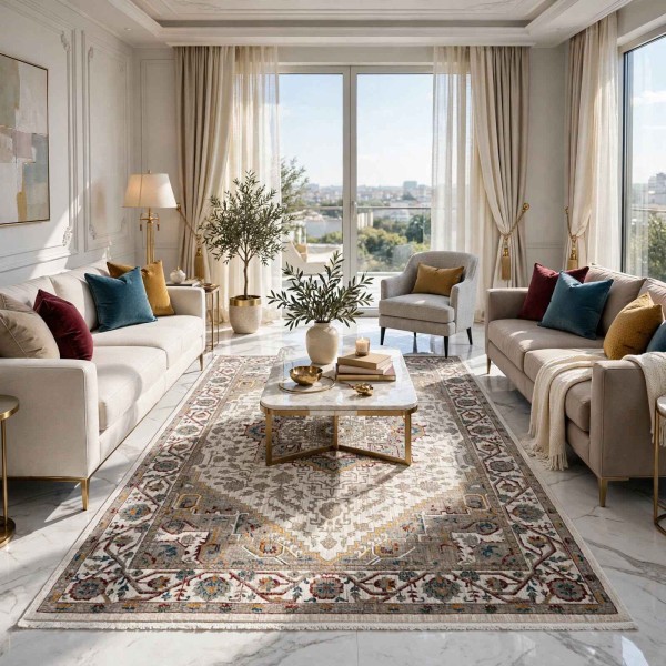 Turkish Bohemian VENİCE Rug 43284A MULTI Size 250*350