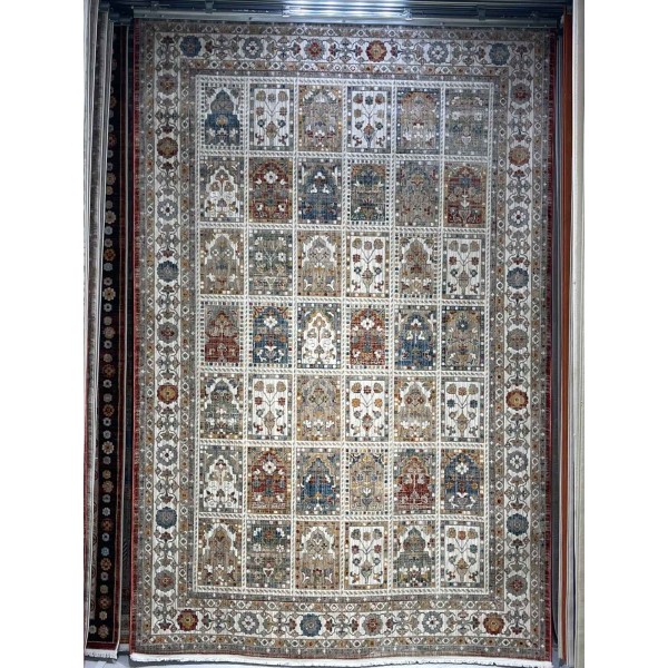 سجاد بوهيمي فينيسيا تركي  43285B كريم احمر مقاس 250*350 سم