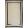 Turkish rug Victoria frame 41603A cream black size 150*220