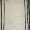 Turkish rug Victoria frame 41603A cream black size 150*220