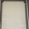 Turkish rug Victoria frame 41307A cream black size 100*300