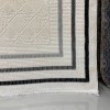 Turkish rug Victoria frame 38247A cream black size 300*400