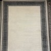 سجاد تركي اطار برواز فيكتوريا 41602A كريم اسود مقاس 250*350