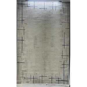 VOGUE Turkish rug 36232A Cream blue size 150*220