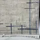 سجاد تركي فوج 36232A كريم سماوي مقاس 250*350