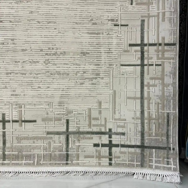 VOGUE Turkish rug 36232A Cream green size 50*80