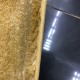 Sofia carpet plain 21 gold 100*100