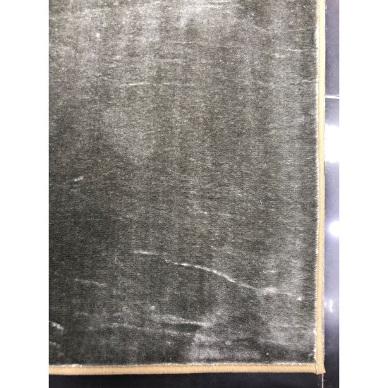 Plain gray Chinese rocky carpet 100*100