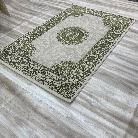 Arwa Carpet 07204B Green Size 100*300