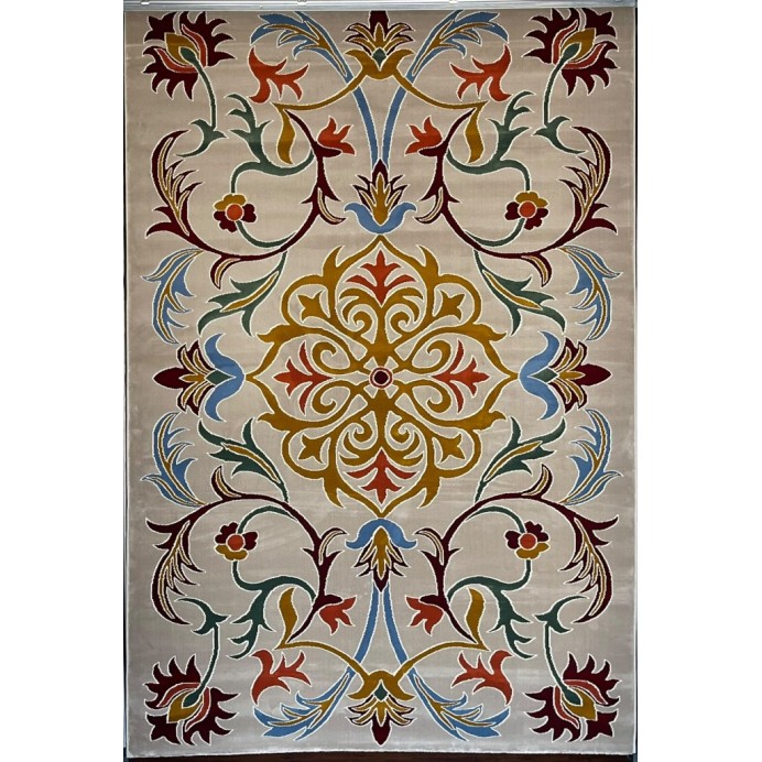 سجاد تركي سوبر الماني F498A بيج مقاس 100*300