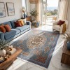 سجاد كرمان تركي HW47A سماوي مقاس 150*220