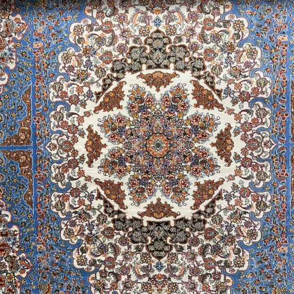 سجاد كرمان تركي HW47A سماوي مقاس 150*220