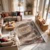 KERMAN Turkish Rug HW47A Sky cream Size 100*200