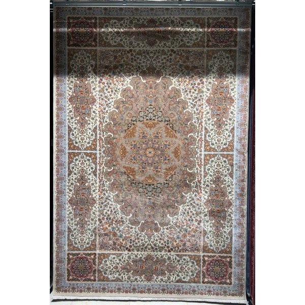 KERMAN Turkish Rug HW47A Sky cream Size 100*200