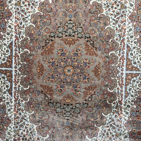 KERMAN Turkish Rug HW47A Sky cream Size 100*200