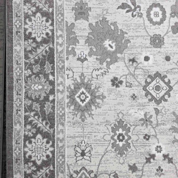 سجاد غرناطة بوهيمي تركي AH473 كريم فيزون مقاس 150*220 سم سجادة مجالس مودرن