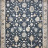 GRANADA Bohemian Turkish Carpet AH473 :MULTY NAVY CREAM 150x220 cm Modern Majlis Carpet